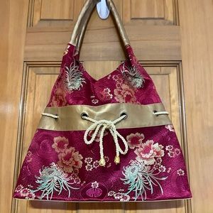 Bag fashionable oriental medium sized unused